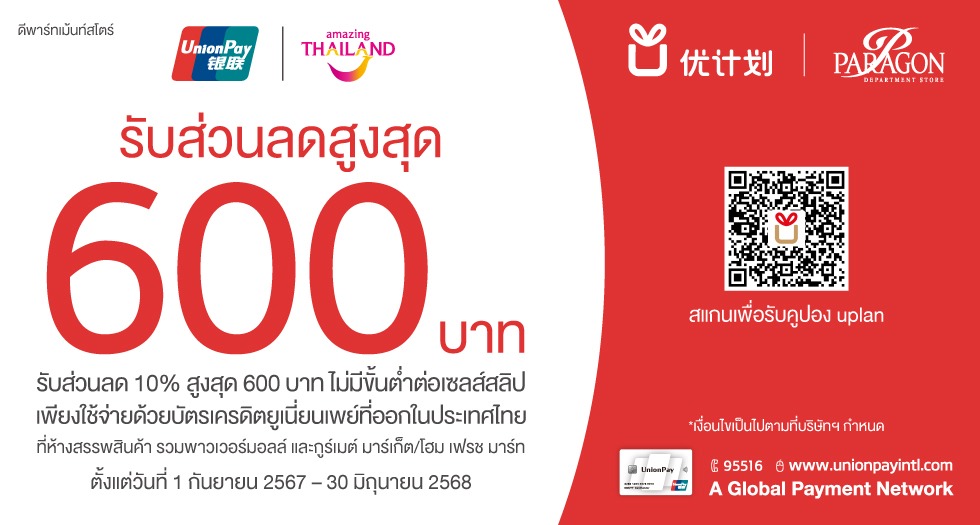 บัตรเครดิตยูเนี่ยนเพย์ (UnionPay)