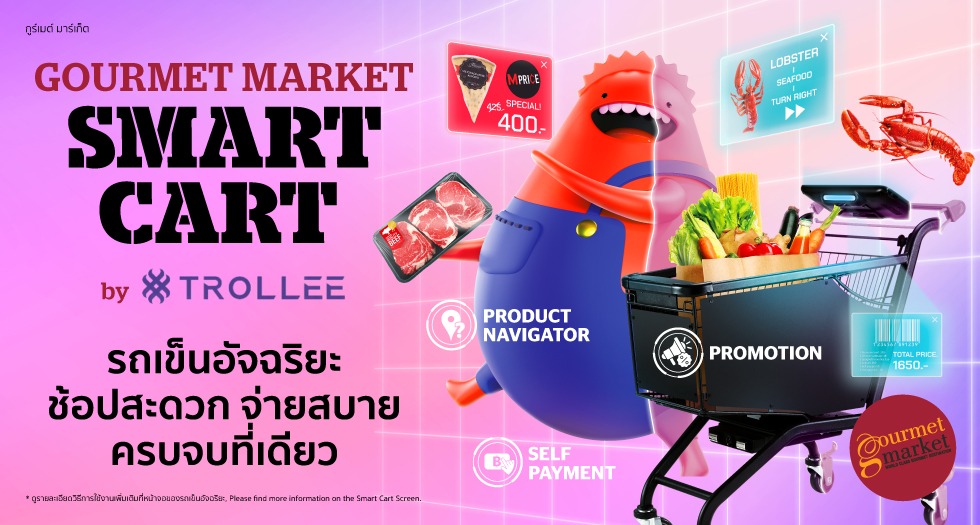 Gourmet Market Smart Cart